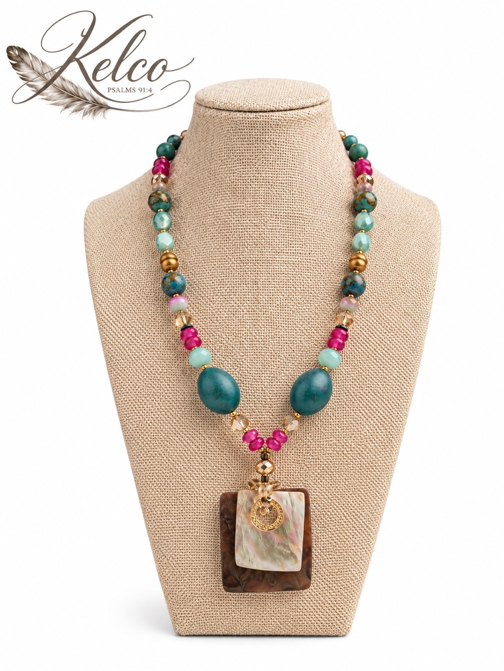 Mother of Pearl Beach Oasis with cedar cigar box